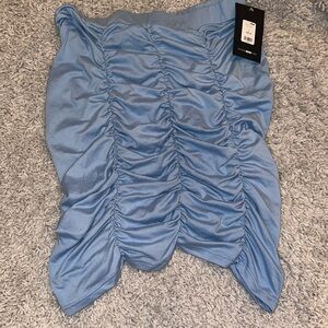 Super cute fashion nova ruched skirt:) PERFECT FOR SUMMER